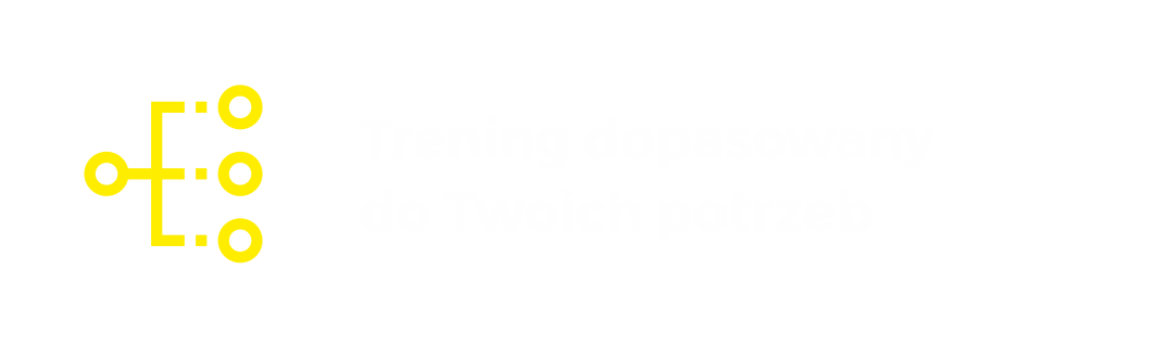 Ikona z hasłem &bdquo;Trening dopasowany do Twoich potrzeb&rdquo;